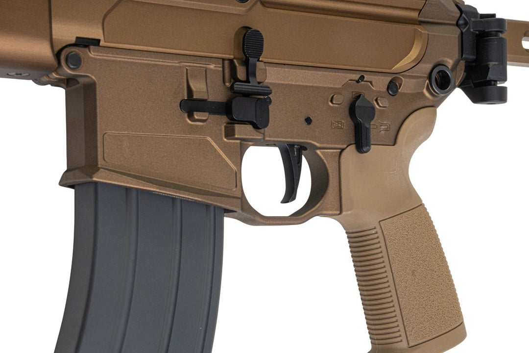 Salvo Precision MWS Spear LT 5.56 GBB Airsoft - 11.5 inch (G104 - 3B, No Marking) - Dark Earth - Bang Bang Airsoft