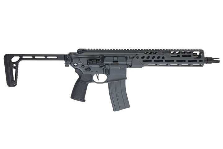 Salvo Precision MWS Spear LT 5.56 GBB Airsoft - 11.5 inch (G104 - 3B, No Marking) - Grey - Bang Bang Airsoft