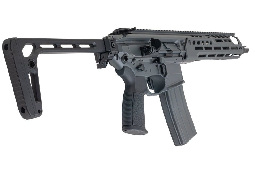 Salvo Precision MWS Spear LT 5.56 GBB Airsoft - 11.5 inch (G104 - 3B, No Marking) - Grey - Bang Bang Airsoft