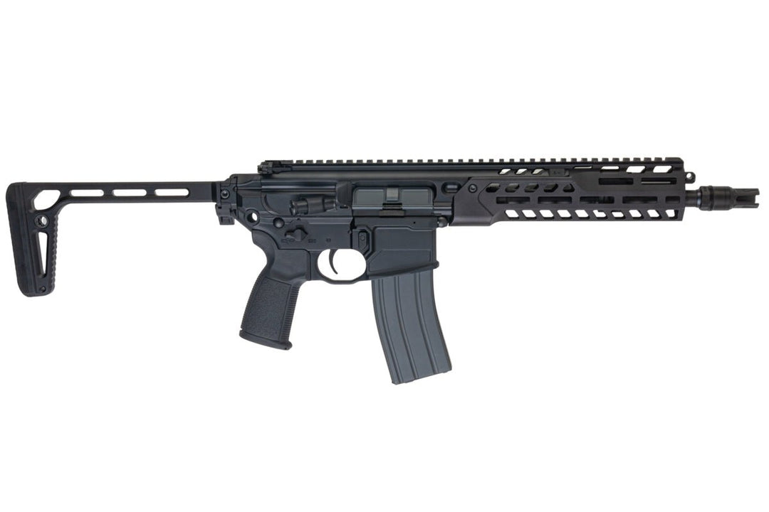 Salvo Precision MWS Spear LT CSAW 5.56 GBB Airsoft - 10.5 inch (G104 - 3B, No Marking) - Black - Bang Bang Airsoft