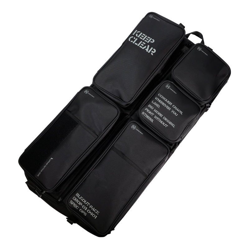Satellite Container Gun Case 2.0 (Dimension: H800mm x W400mm x D150mm) - Black - Bang Bang Airsoft