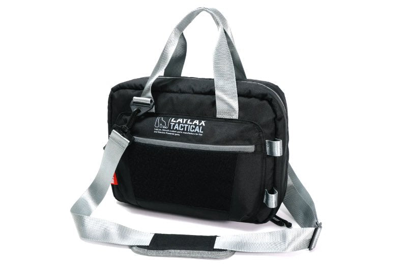 Satellite Range Bag NEO (BK / SV) (Dimensions : W345 X H255 X D80mm) - Bang Bang Airsoft
