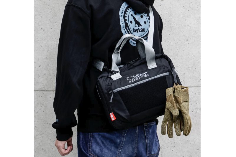 Satellite Range Bag NEO (BK / TAN) (Dimensions : W345 X H255 X D80mm) - Bang Bang Airsoft