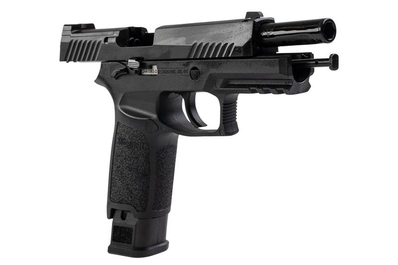 SIG SAUER M17 (P320) GREEN GAS AIRSOFT PISTOL - BLACK (BY SIG AIR & VFC) - 6MM - Bang Bang Airsoft