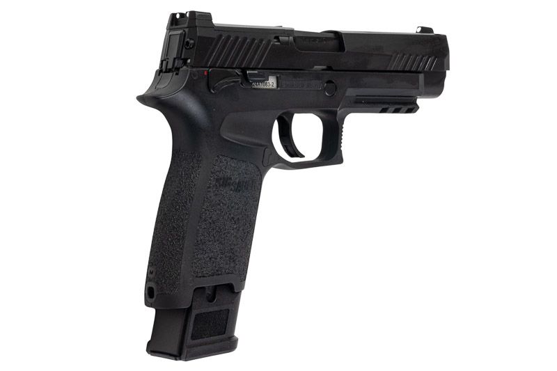 SIG SAUER M17 (P320) GREEN GAS AIRSOFT PISTOL - BLACK (BY SIG AIR & VFC) - 6MM - Bang Bang Airsoft