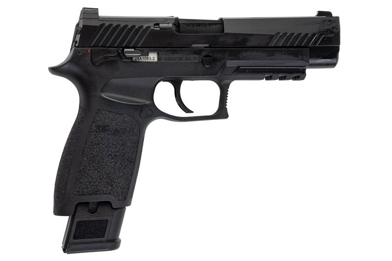SIG SAUER M17 (P320) GREEN GAS AIRSOFT PISTOL - BLACK (BY SIG AIR & VFC) - 6MM - Bang Bang Airsoft