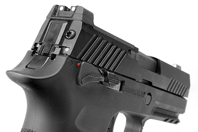 SIG SAUER M18 6mm Gas Version GBB Pistol - Black (By SIG Sauer and VFC) - Bang Bang Airsoft