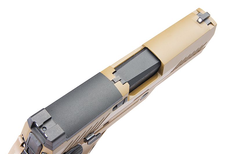 SIG SAUER M18 P320 GREEN GAS AIRSOFT PISTOL - TAN (BY SIG AIR & VFC) - 6MM - Bang Bang Airsoft