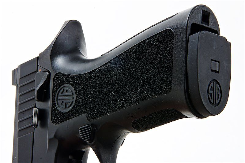 SIG SAUER P320 X CARRY Green Gas Airsoft Pistol - Black (by SIG AIR & VFC) - Bang Bang Airsoft