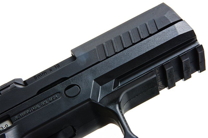 SIG SAUER P320 X CARRY Green Gas Airsoft Pistol - Black (by SIG AIR & VFC) - Bang Bang Airsoft