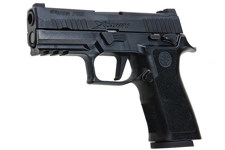 SIG SAUER P320 X CARRY Green Gas Airsoft Pistol - Black (by SIG AIR & VFC) - Bang Bang Airsoft