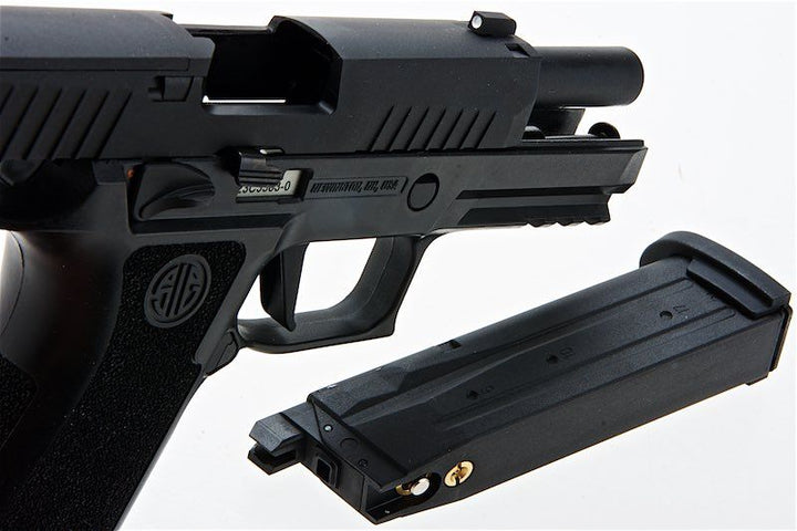 SIG SAUER P320 X CARRY Green Gas Airsoft Pistol - Black (by SIG AIR & VFC) - Bang Bang Airsoft