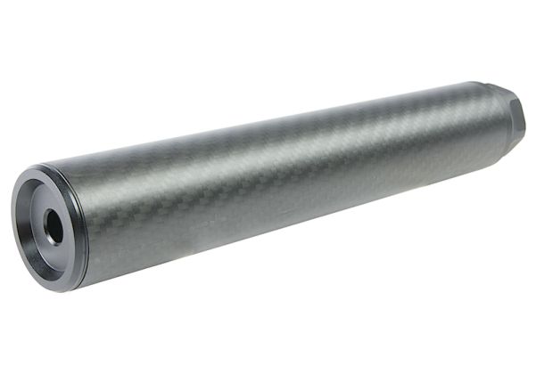 Silverback Carbon Dummy Suppressor, Long, 24mm CW - Bang Bang Airsoft