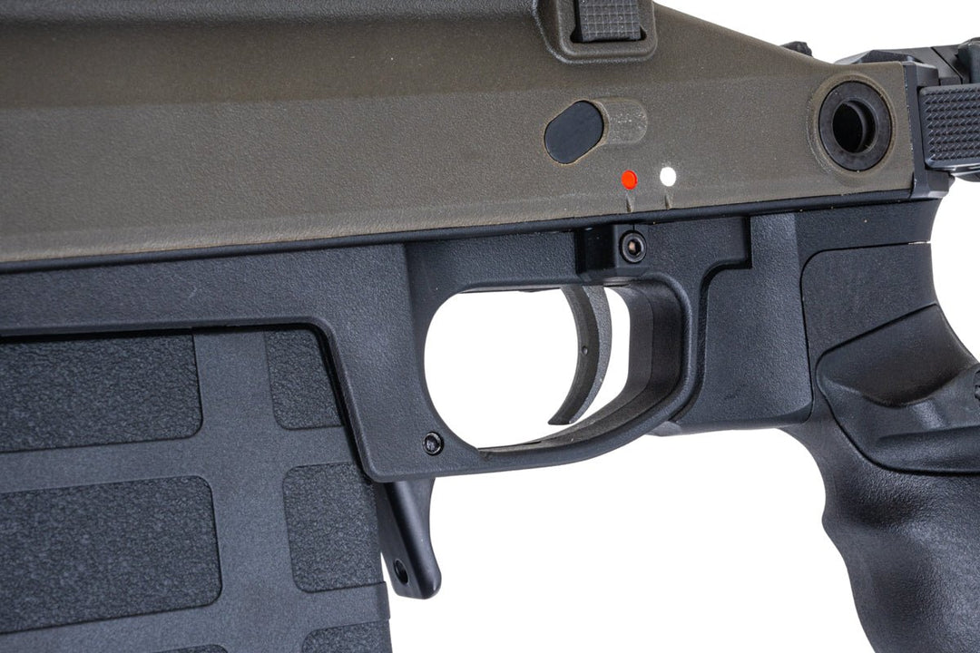 Silverback TAC 41 A2B Airsoft Bolt Action Rifle, Aluminum Chassis & Buffer Stock (OD) - Bang Bang Airsoft