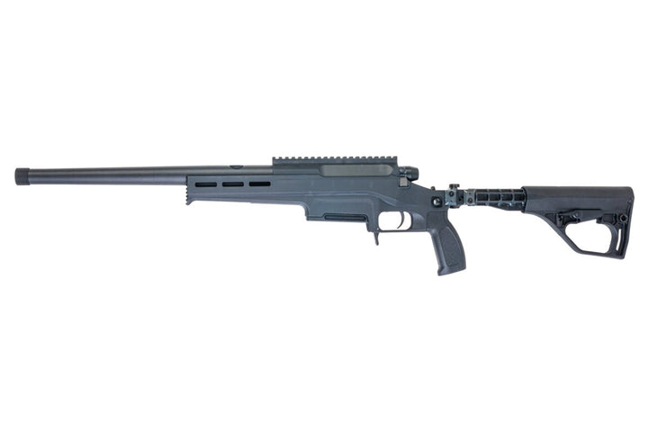 Silverback TAC 41 L Airsoft Bolt Action Rifle, Lite Chassis & Buffer Stock (Black) - Bang Bang Airsoft