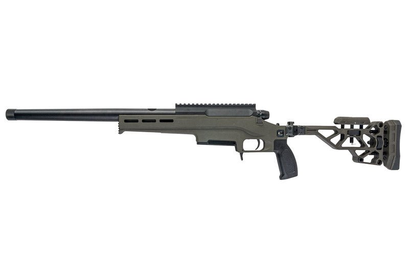 Silverback TAC 41 L Airsoft Bolt Action Rifle, Lite Chassis & Recon Stock (OD) - Bang Bang Airsoft