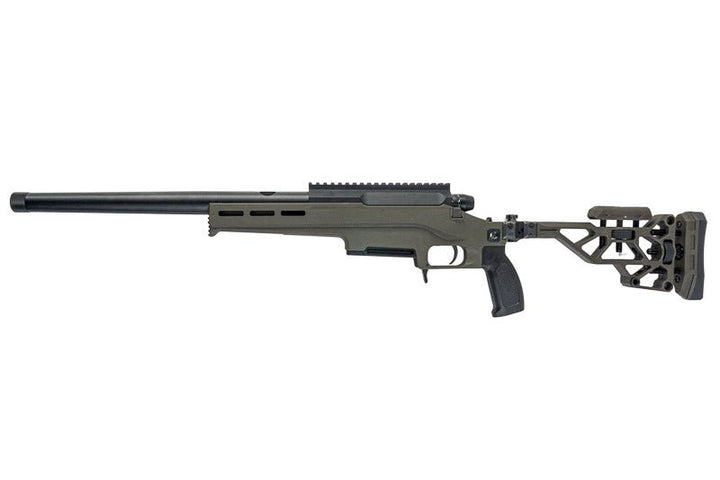Silverback TAC 41 L Airsoft Bolt Action Rifle, Lite Chassis & Recon Stock (OD) - Bang Bang Airsoft