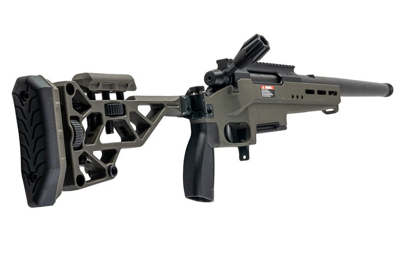 Silverback TAC 41 L Airsoft Bolt Action Rifle, Lite Chassis & Recon Stock (OD) - Bang Bang Airsoft