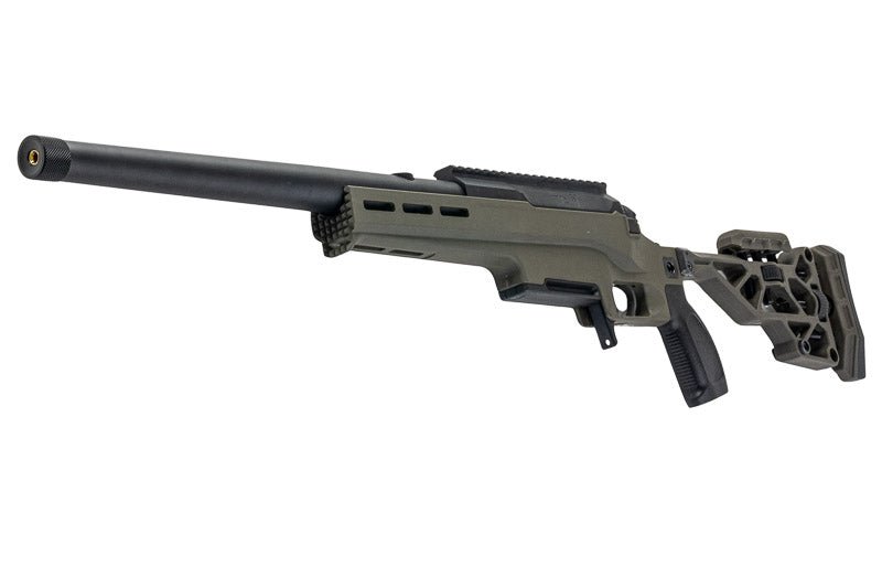Silverback TAC 41 L Airsoft Bolt Action Rifle, Lite Chassis & Recon Stock (Sport Version, OD) - Bang Bang Airsoft