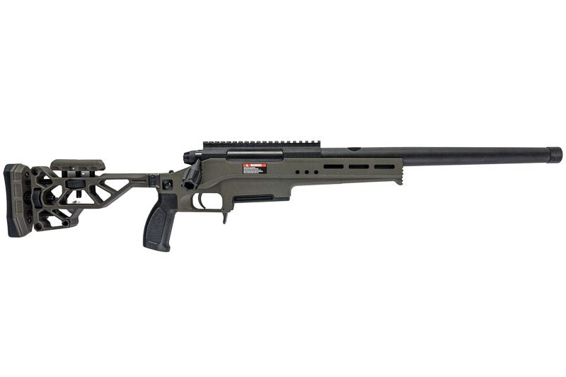 Silverback TAC 41 L Airsoft Bolt Action Rifle, Lite Chassis & Recon Stock (Sport Version, OD) - Bang Bang Airsoft