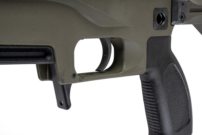 Silverback TAC 41 L Airsoft Bolt Action Rifle, Lite Chassis & Recon Stock (Sport Version, OD) - Bang Bang Airsoft