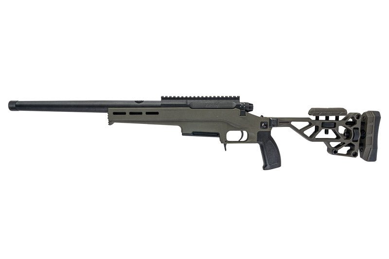 Silverback TAC 41 L Airsoft Bolt Action Rifle, Lite Chassis & Recon Stock (Sport Version, OD) - Bang Bang Airsoft