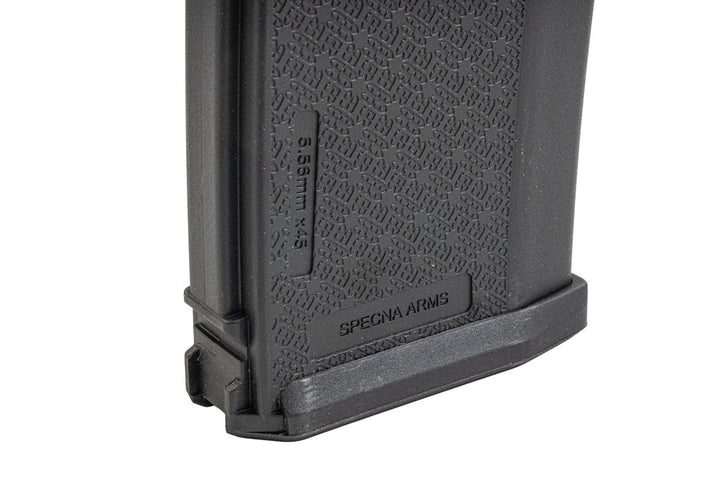 Specna Arms S - MAG for Airsoft M4 AEG (125 rounds Mid Cap Magazine) - Black - Bang Bang Airsoft
