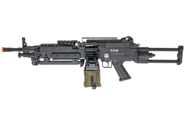 Specna Arms SA - F249 Para (M249 Para) Flex Airsoft Machine Gun with GATE X - ASR - Bang Bang Airsoft