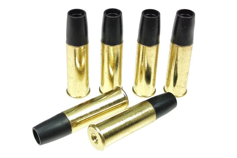 SRC 6 rds Metal Bullets for CO2 TITAN Revolver - Bang Bang Airsoft