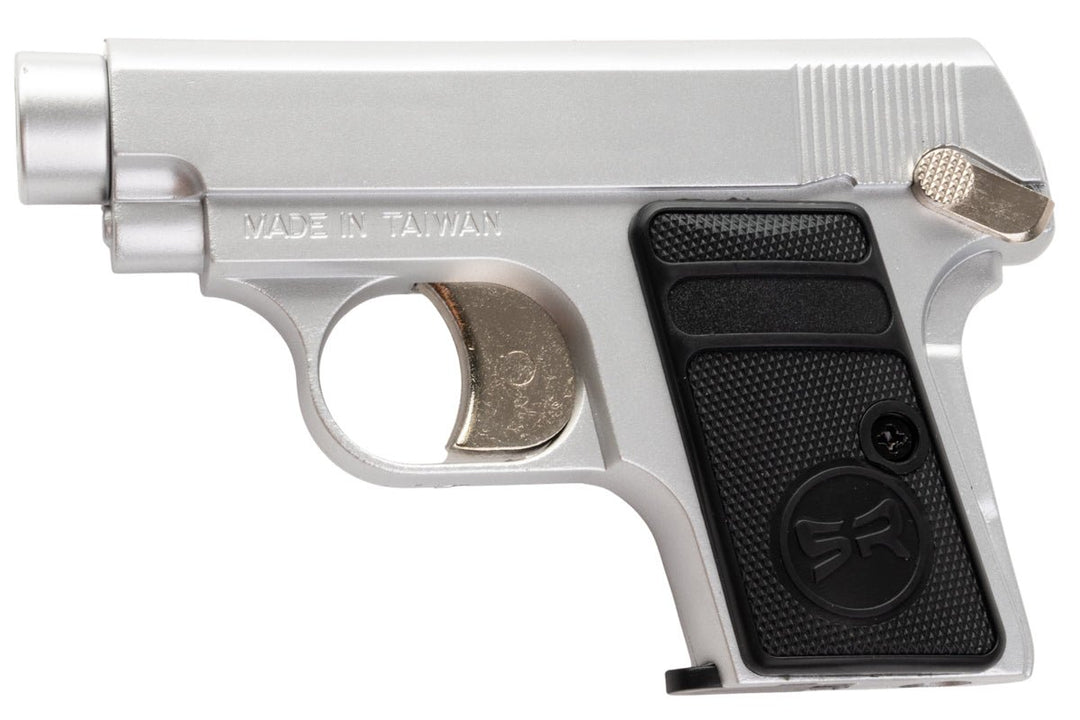 SRC CT25 Green Gas Airsoft Pistol (NBB) - Silver - Bang Bang Airsoft