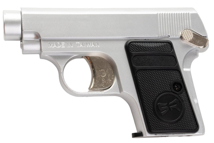 SRC CT25 Green Gas Airsoft Pistol (NBB) - Silver - Bang Bang Airsoft