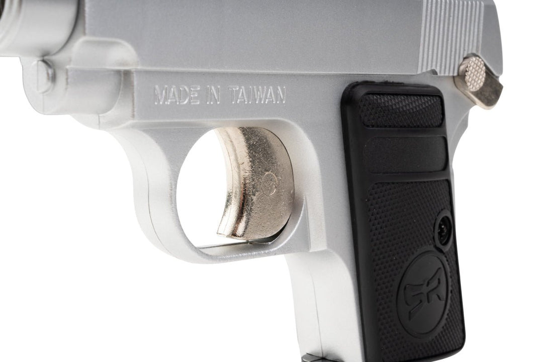 SRC CT25 Green Gas Airsoft Pistol (NBB) - Silver - Bang Bang Airsoft