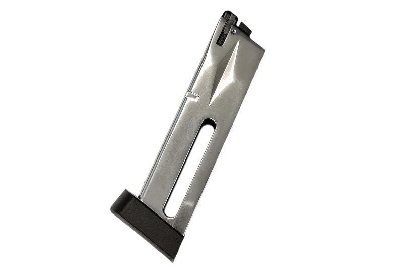 SRC M92 25 rds CO2 Magazine For SR92 GBB (Silver) - Bang Bang Airsoft