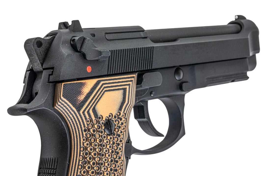 SRC M9A1 SR-92 A1 with G10 Grip GBB Airsoft Pistol - Bang Bang Airsoft