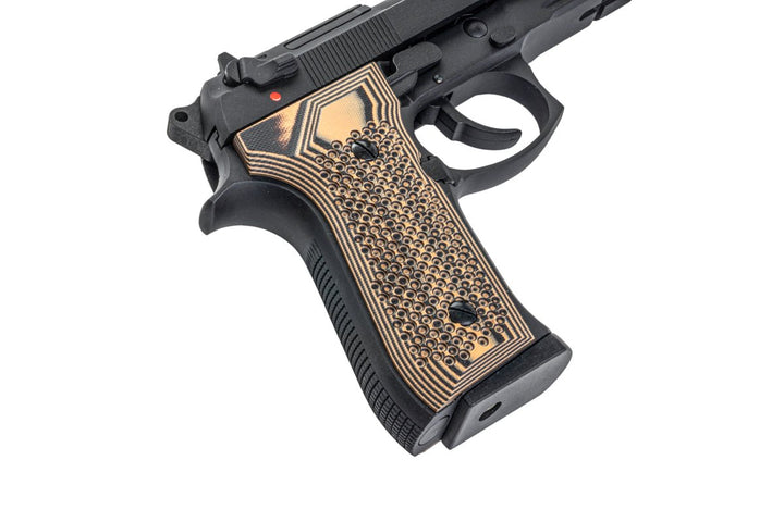 SRC M9A1 SR-92 A1 with G10 Grip GBB Airsoft Pistol - Bang Bang Airsoft