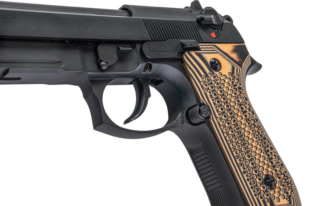 SRC M9A1 SR-92 A1 with G10 Grip GBB Airsoft Pistol - Bang Bang Airsoft