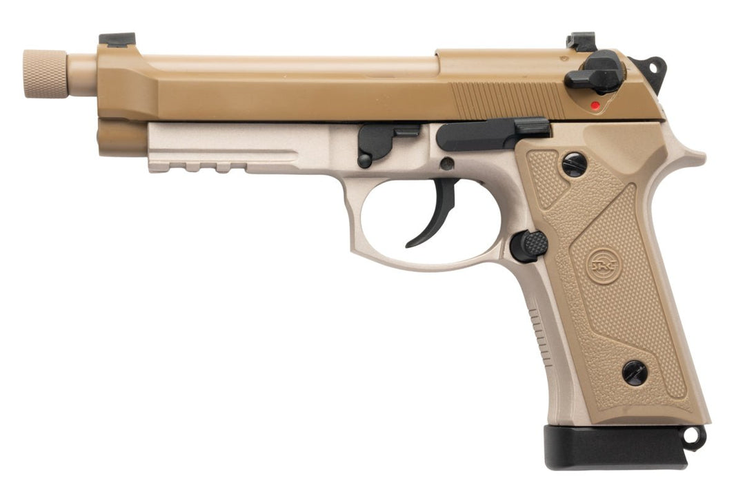 SRC M9A3 SR - 92 A3 CO2 GBB Airsoft Pistol - Desert - Bang Bang Airsoft