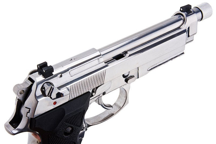 SRC M9A3 SR-92 A3 GBB Airsoft Pistol - Silver - Bang Bang Airsoft