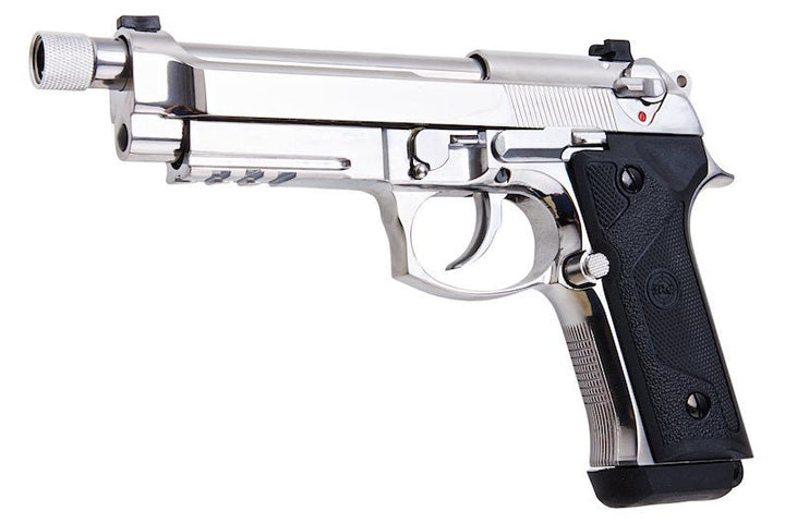 SRC M9A3 SR-92 A3 GBB Airsoft Pistol - Silver - Bang Bang Airsoft