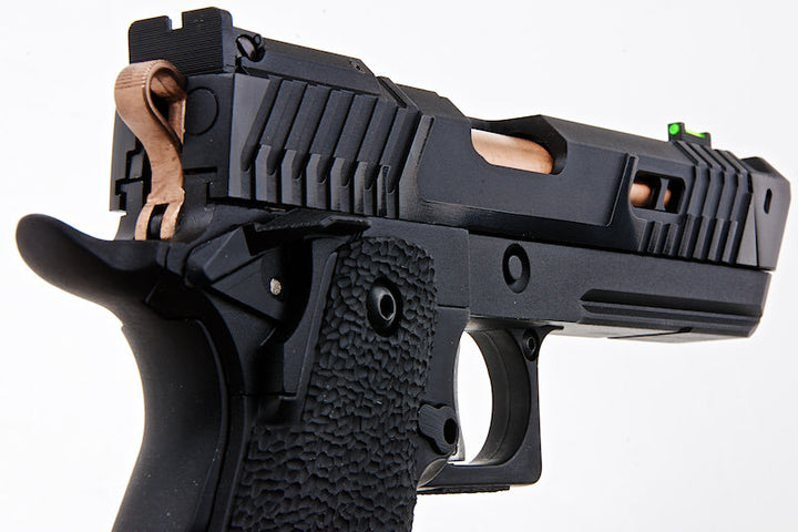 SRC Night Viper Hi Capa GBB Airsoft Pistol - Black - Bang Bang Airsoft