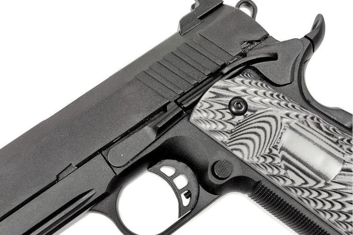 SRC SLIENT HAWK 1911 CO2 GBB Airsoft Pistol w/ Threaded Barrel - Bang Bang Airsoft