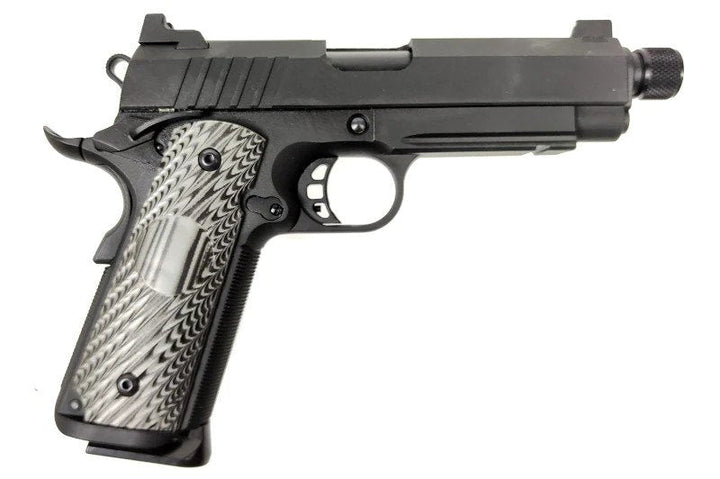 SRC SLIENT HAWK 1911 CO2 GBB Airsoft Pistol w/ Threaded Barrel - Bang Bang Airsoft