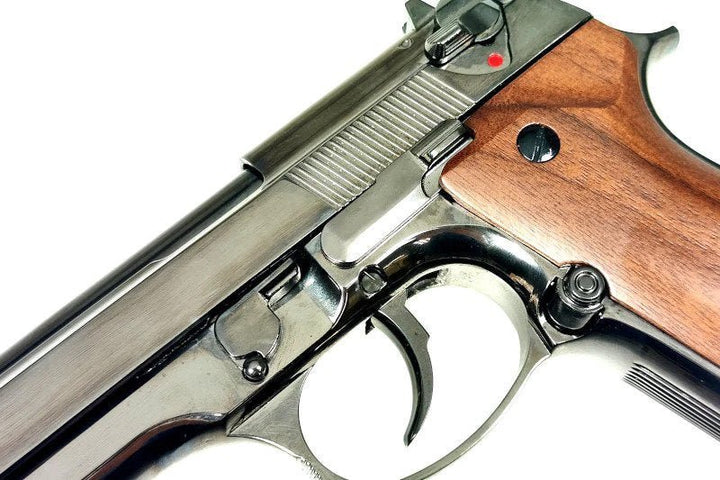 SRC SR92 Fusion M92 GBB Airsoft Pistol w/ Wood Grip - Bang Bang Airsoft