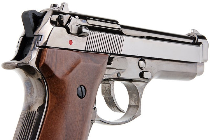 SRC SR92 Fusion M92 GBB Airsoft Pistol w/ Wood Grip - Bang Bang Airsoft
