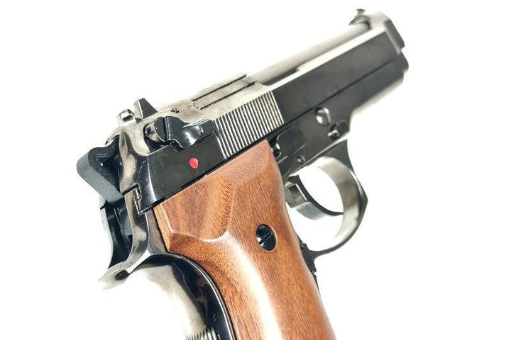 SRC SR92 Fusion M92 GBB Airsoft Pistol w/ Wood Grip - Bang Bang Airsoft