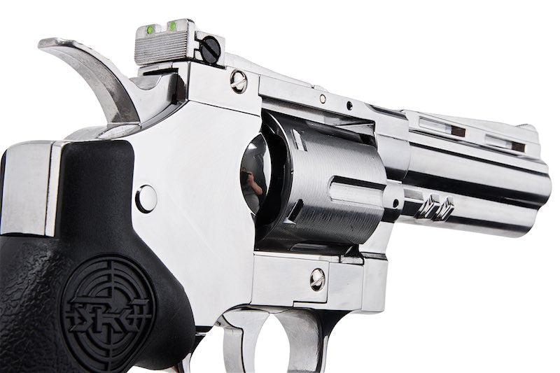 SRC Titan Revolver (CO2, 4 inch) - Silver - Bang Bang Airsoft