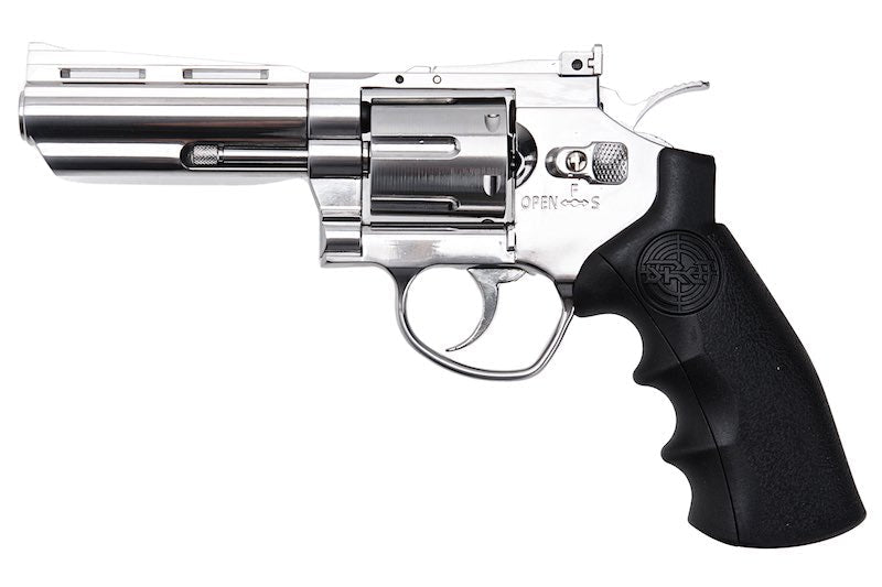 SRC Titan Revolver (CO2, 4 inch) - Silver - Bang Bang Airsoft