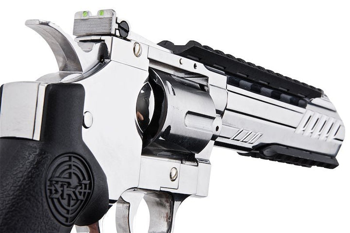 SRC Titan Revolver (CO2, 6 inch) - Silver - Bang Bang Airsoft