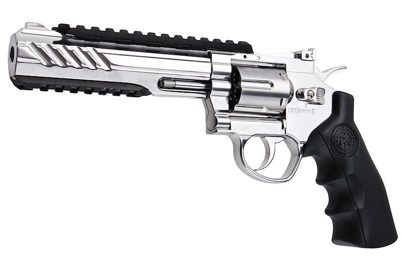 SRC Titan Revolver (CO2, 6 inch) - Silver - Bang Bang Airsoft