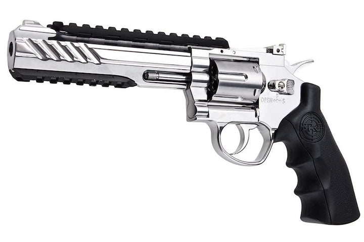 SRC Titan Revolver (CO2, 6 inch) - Silver - Bang Bang Airsoft